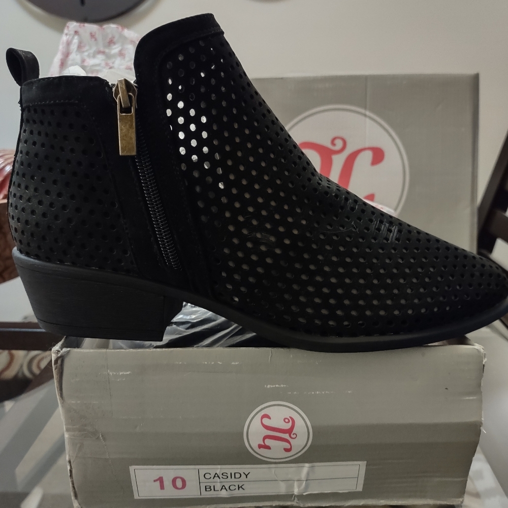 Women's cutout booties by JC